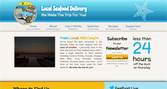 Desktop Screenshot of localseafooddelivery.com